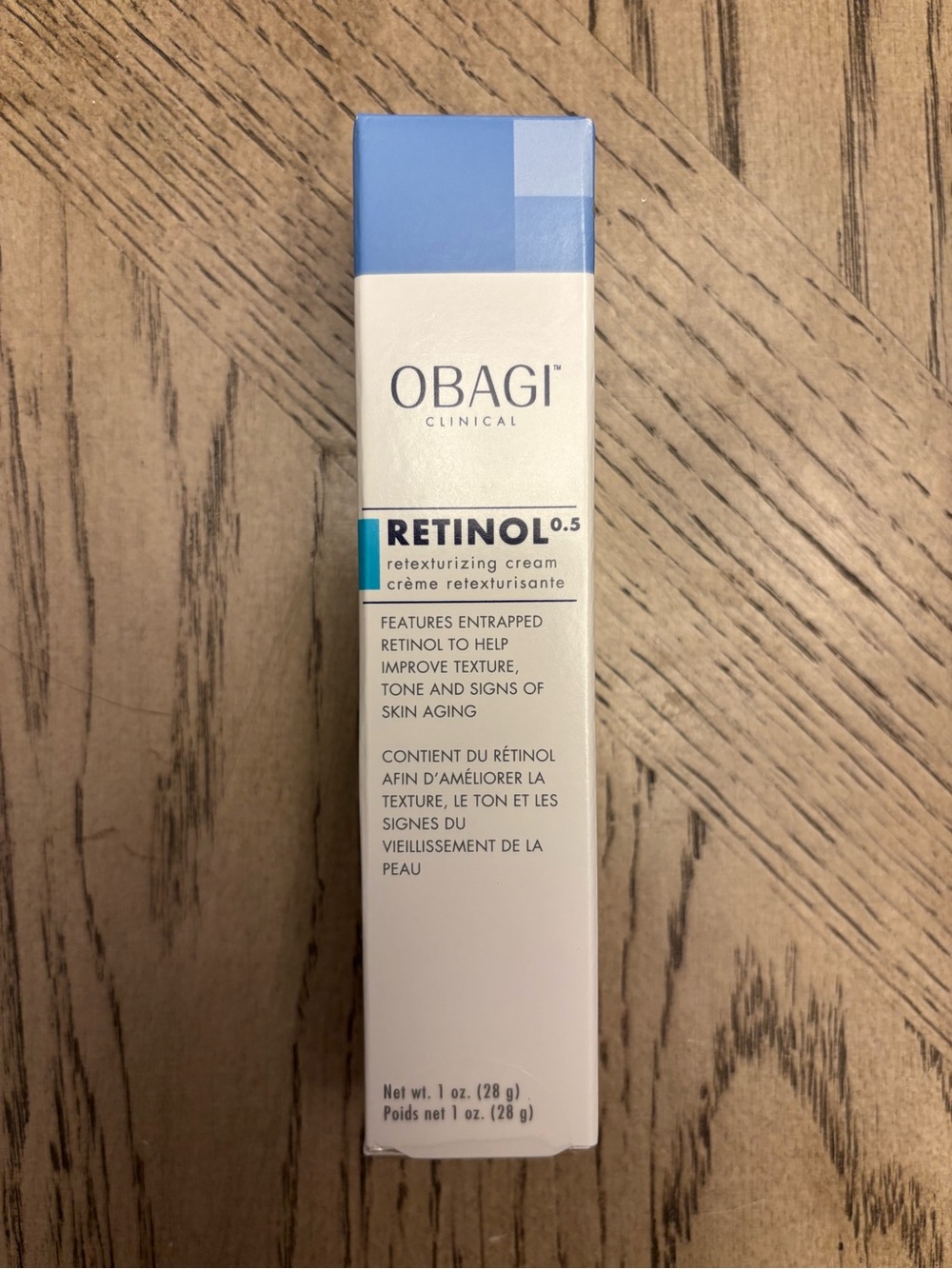 Obagi Clinical Retinol 0.5 Retexturizing Cream 1 oz New Sealed